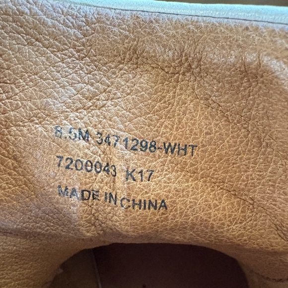 Frye Ivy High Top White Gray
MARBLE soles RARE Designer Sneakers sz 8.5 used - Picture 7 of 9